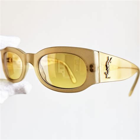 ysl yellow tinted sunglasses|saint laurent sunglasses on sale.